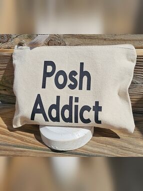 Posh Addict Canvas Pouch
